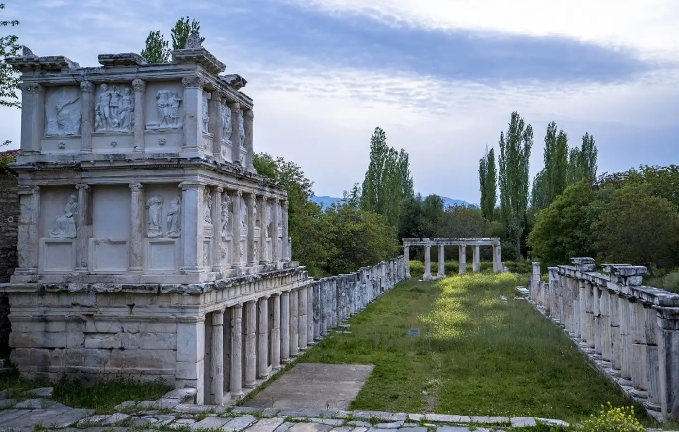 Columns at Aphrodisias
