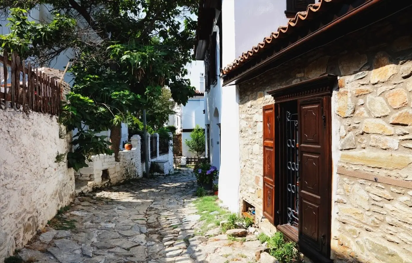 Stone houses in the village of Şirince