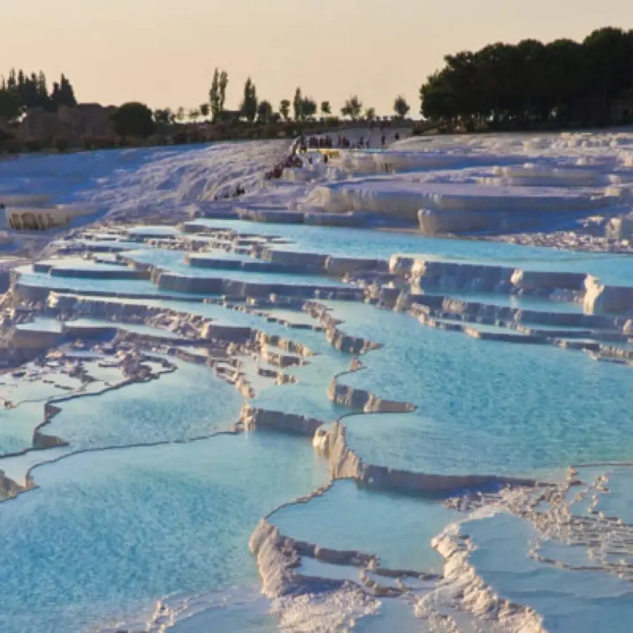Pamukkale travertines