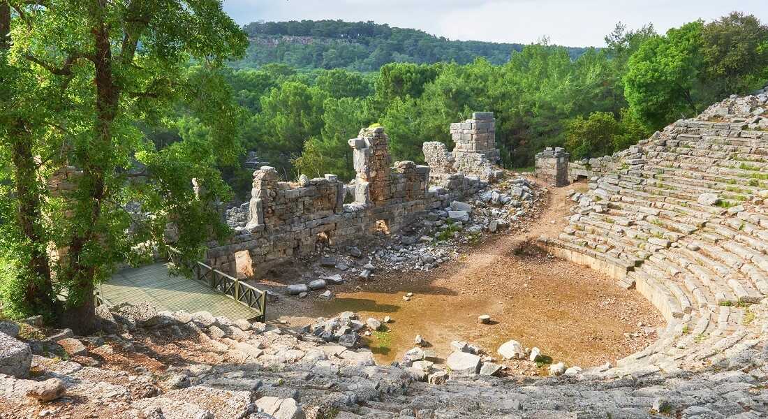 troy ancient theatre