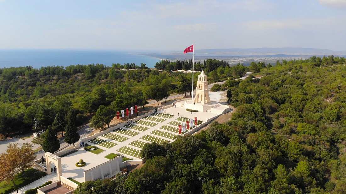 the battlefields of Gallipoli